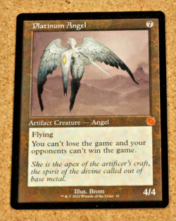 Platinum Angel, X1, The Brothers' War, Retro Frame Artifacts, Regular Finish - Image 1