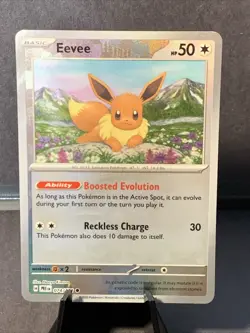 Pokemon TCG Eevee (Poke Ball Pattern) 074/131 Sv: Prismatic Evolutions Holo - Image 1