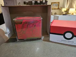 SEALED!!! Pokemon Scarlet & Violet ETB With Acrylic Display Case - Image 1