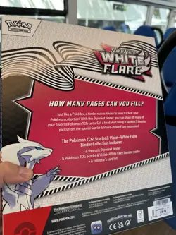 Pokemon TCG: Scarlet & Violet White Flare Binder Collection Reshiram - Image 2