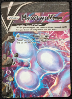 Pokemon Mewtwo V-UNION [Set of 4] SWSH159 SWSH160 SWSH161 SWSH162 NM ENGLISH - Image 2