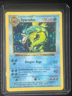 Pokemon TCG Gyarados Base Set Shadowless Holo Foil Near Mint NM - Free Returns! - Image 4