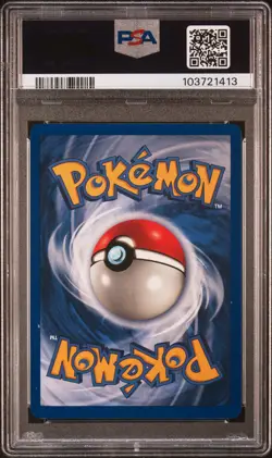 1999 POKEMON FOSSIL #7 HITMONLEE-HOLO PSA 9 - Image 2