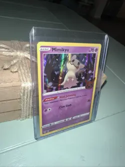 🎃 Stamped Mimikyu Holo (Trick or Trade BOOster Set) Pokemon TCG Halloween NM - Image 2