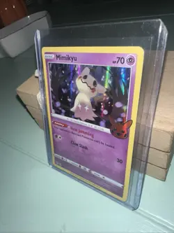 🎃 Stamped Mimikyu Holo (Trick or Trade BOOster Set) Pokemon TCG Halloween NM - Image 4