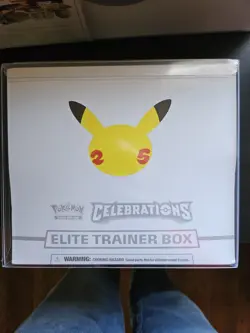 Pokemon TCG 25th Anniversary Celebrations Elite Trainer Box ETB New Sealed - Image 1
