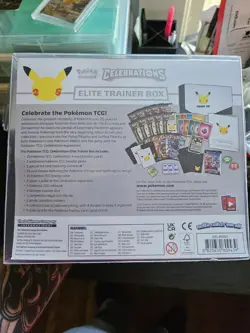Pokemon TCG 25th Anniversary Celebrations Elite Trainer Box ETB New Sealed - Image 2