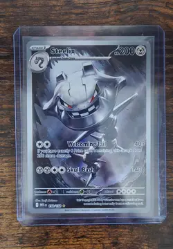 Steelix 150/132 Illustration Rare Pokemon Mega Evolution NM - Image 1