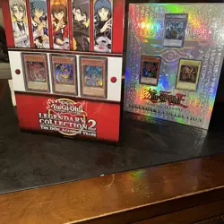 YuGiOh Legendary Collection 1&2 Binder Bundle - Includes God Cards & Pack Holder - Image 1