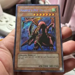Harpie's Pet Dragon RP02-EN093 Retro Pack 2-Unlimited Edition Unlimited - Image 1
