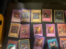 vintage yugioh lot of 150 blue eyed dragon dark magician and first edition - Image 2