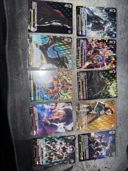 Weiss Schwarz Premium Japanese Marvel Avengers Complete 30 Card Foil Set 2023 - Image 1