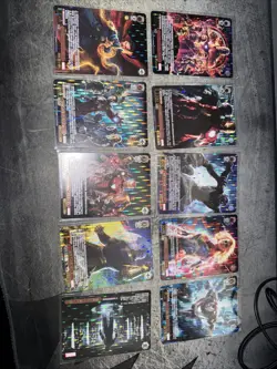 Weiss Schwarz Premium Japanese Marvel Avengers Complete 30 Card Foil Set 2023 - Image 2