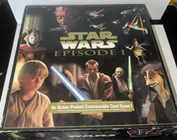 VTG Star Wars Ep 1 Customizable Card Game SEALED Cards Decipher 1999 Prequels - Image 1