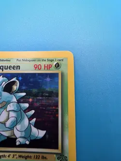 Nidoqueen 7/64 Jungle 1st Edition Holo Rare Pokemon TCG Card Vintage WOTC - Image 3