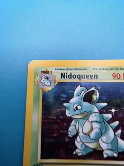 Nidoqueen 7/64 Jungle 1st Edition Holo Rare Pokemon TCG Card Vintage WOTC - Image 4