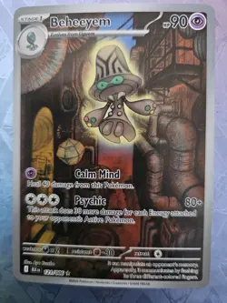 Beheeyem Pokemon Card 121/146 Holo Psychic Type HP 90 - Image 1