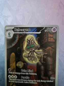 Beheeyem Pokemon Card 121/146 Holo Psychic Type HP 90 - Image 2