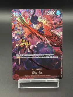 Shanks (2nd Anniversary Set) - OP09-004 - One Piece Promotion Cards - Image 1