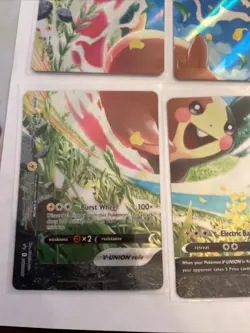Morpeko V-Union 4 Card Set SWSH215-218 - Black Star Promo - Pokemon Card NM/M - Image 3
