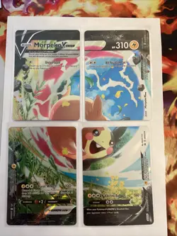 Morpeko V-Union 4 Card Set SWSH215-218 - Black Star Promo - Pokemon Card NM/M - Image 5