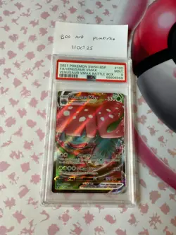 Venusaur VMAX SWSH102 SWSH: Sword & Shield Promo Cards Holo - Image 1