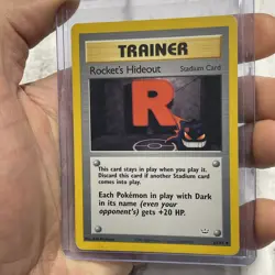 Pokemon Rocket's Hideout 63/64 Neo Revelation Regular LP Uncommon Vintage Card - Image 2