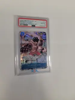 [PSA 10]One Piece Card Luffy OP11-118 SEC A manga comic Super Parallel Gear4 - Image 2