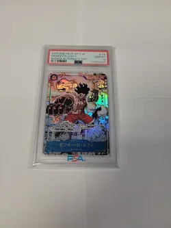 [PSA 10]One Piece Card Luffy OP11-118 SEC A manga comic Super Parallel Gear4 - Image 3