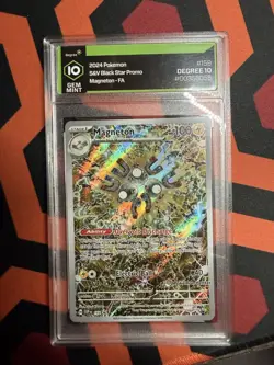 Magneton 159 SVP Pokemon Center Exclusive Stamped Promo Card - Image 1