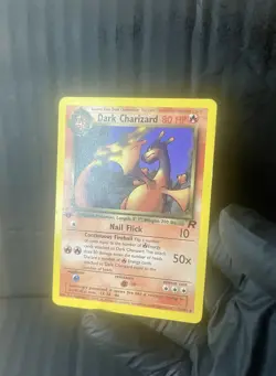 Pokemon Card - 1st Edition Non Holo Dark Charizard Team Rocket 21/82 - Image 3