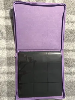 Vault X - 12-Pocket - Just Purple - Zip Trading Card Binder Pokemon - Image 3