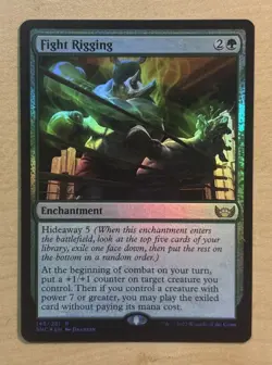 MTG FOIL Fight Rigging Card, New Capenna 145/281, MINT - Image 1