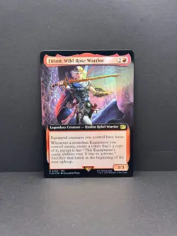 Firion, Wild Rose Warrior FIN 459 Foil (Extended Art) Final Fantasy MTG - NM - Image 1