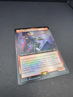 Firion, Wild Rose Warrior FIN 459 Foil (Extended Art) Final Fantasy MTG - NM - Image 3