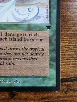 MTG Typhoon ⭐VLP/NM Legends⭐ ⭐10 REAL HQ PICS!⭐ Rare 1994 Magic ⭐CHEAPEST LP/NM⭐ - Image 5