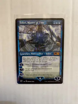 Teferi, Master of Time NM SHOWCASE MTG Core Set 2021! - Image 1