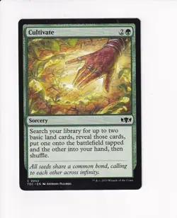 MAGIC THE GATHERING MTG COMMANDER: TARKIR: DRAGONSTORM CULTIVATE - Image 1