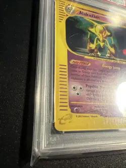 Pokemon Alakazam Skyridge Holo Rare #H1 PSA 5 - Image 2