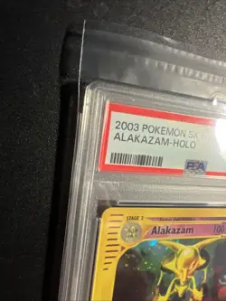 Pokemon Alakazam Skyridge Holo Rare #H1 PSA 5 - Image 3