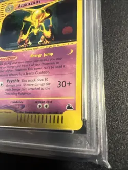 Pokemon Alakazam Skyridge Holo Rare #H1 PSA 5 - Image 5