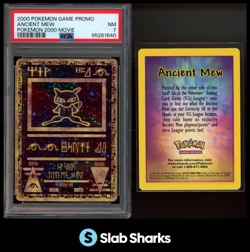 2000 POKEMON GAME MOVIE PROMOS ANCIENT MEW PSA 7 - Image 1