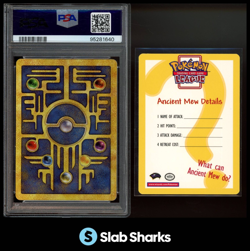 2000 POKEMON GAME MOVIE PROMOS ANCIENT MEW PSA 7 - Image 2