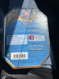 POKEMON! 2016 ex Battle Heart Pikachu Tin Factory Sealed - Image 4