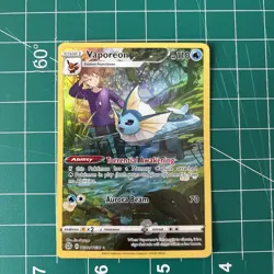 Pokemon TCG Vaporeon TG02/TG30 Brilliant Stars Trainer Gallery Holo Rare - Image 1