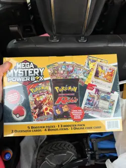Pokemon Mega Mystery Power Box Meijer 2025 New Factory Sealed - Image 1