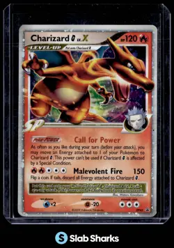 2007 POKEMON DIAMOND & PEARL BLACK STAR PROMOS #DP45 CHARIZARD G LV.X - Image 1
