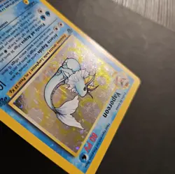 MP/LP ITALIAN 1st Edition Vaporeon 12/64 Jungle Set Pokemon - Image 3