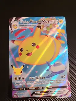 Flying Pikachu Vmax #007/025 Celebrations Pokemon 2021 NM - Image 1