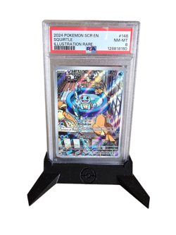 PSA 8 Squirtle Illustration Rare - 2024 Pokemon Scarlet & Violet: 151 - Image 1